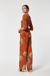 Top Enola Jacquard De Bambula